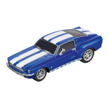 CARRO PARA PISTA ELÉTRICA AUTORAMA CARRERA GO FORD MUSTANG 1967 AZUL ESCALA 1/43 CAR20064146 20064146